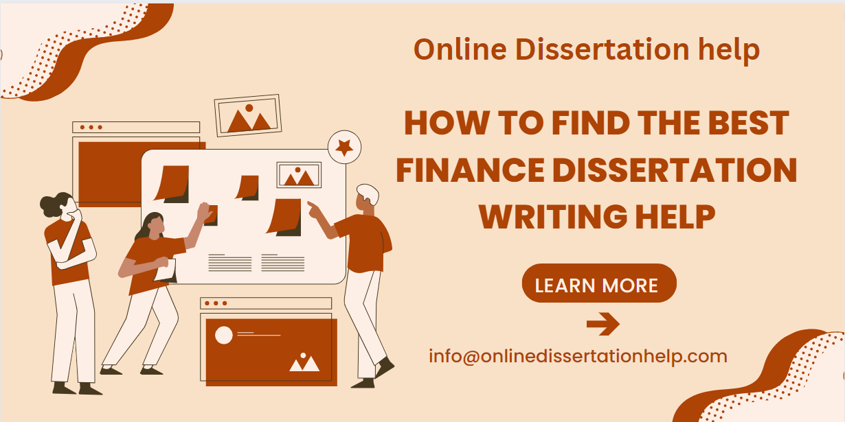 Finance Dissertation Writing Help