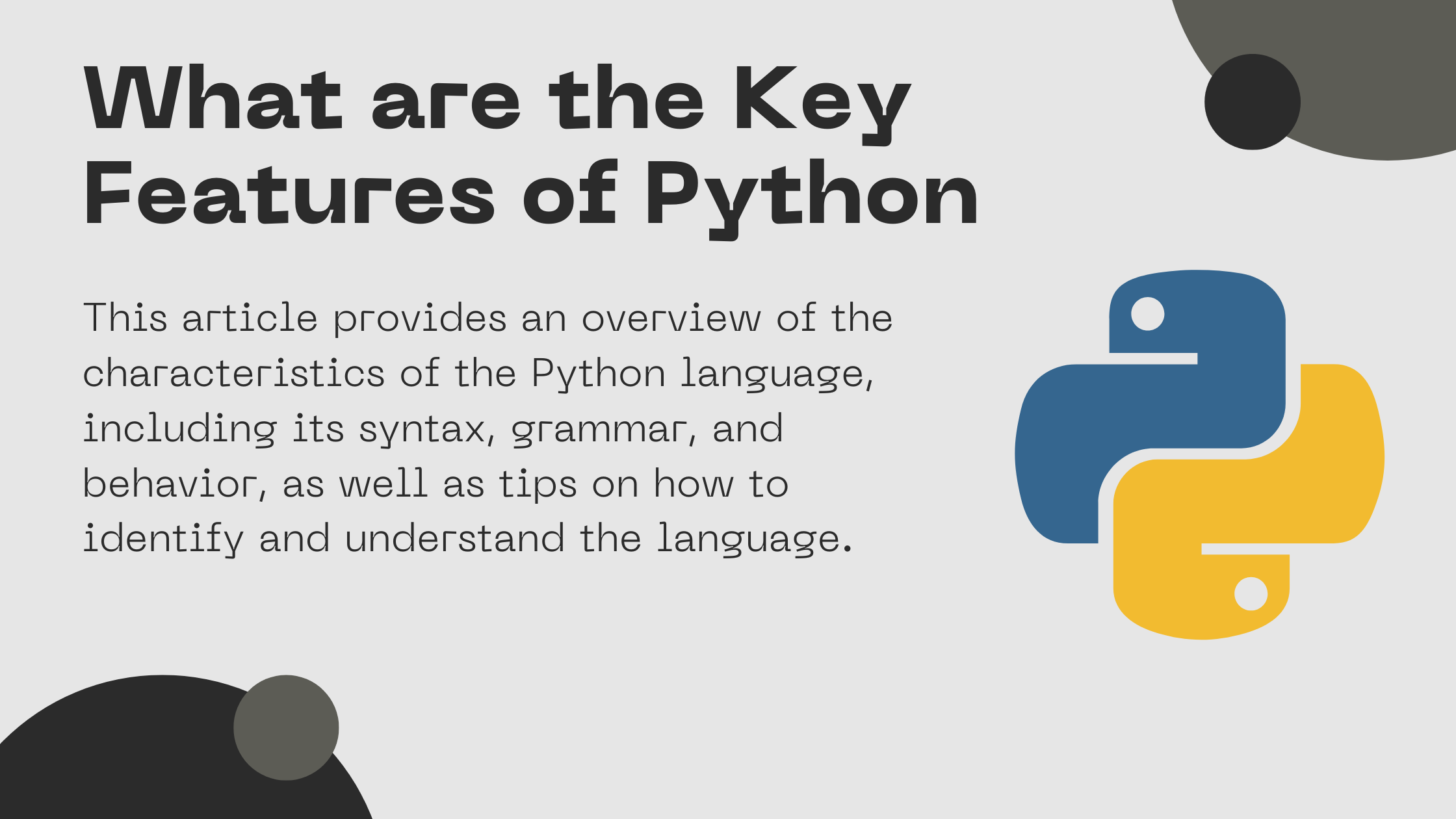 Unlocking the Secrets of Python Programming