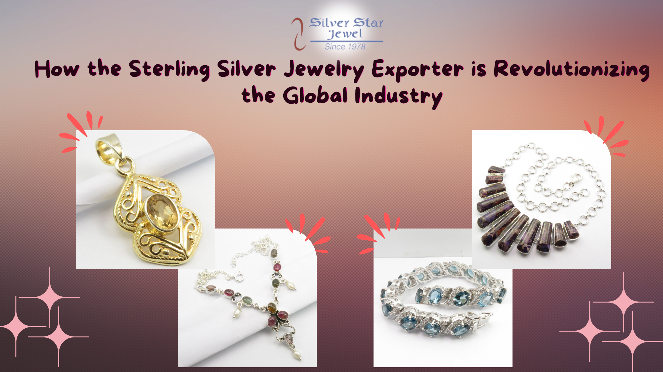 How the Sterling Silver Jewelry Exporter is Revolutionizing the Global Industry