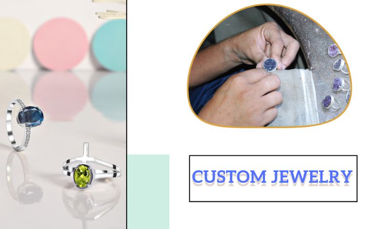 Custom gemstone Jewelry