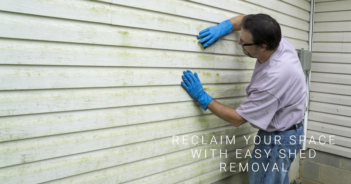 Shed Removal Made Easy Reclaim Your Space