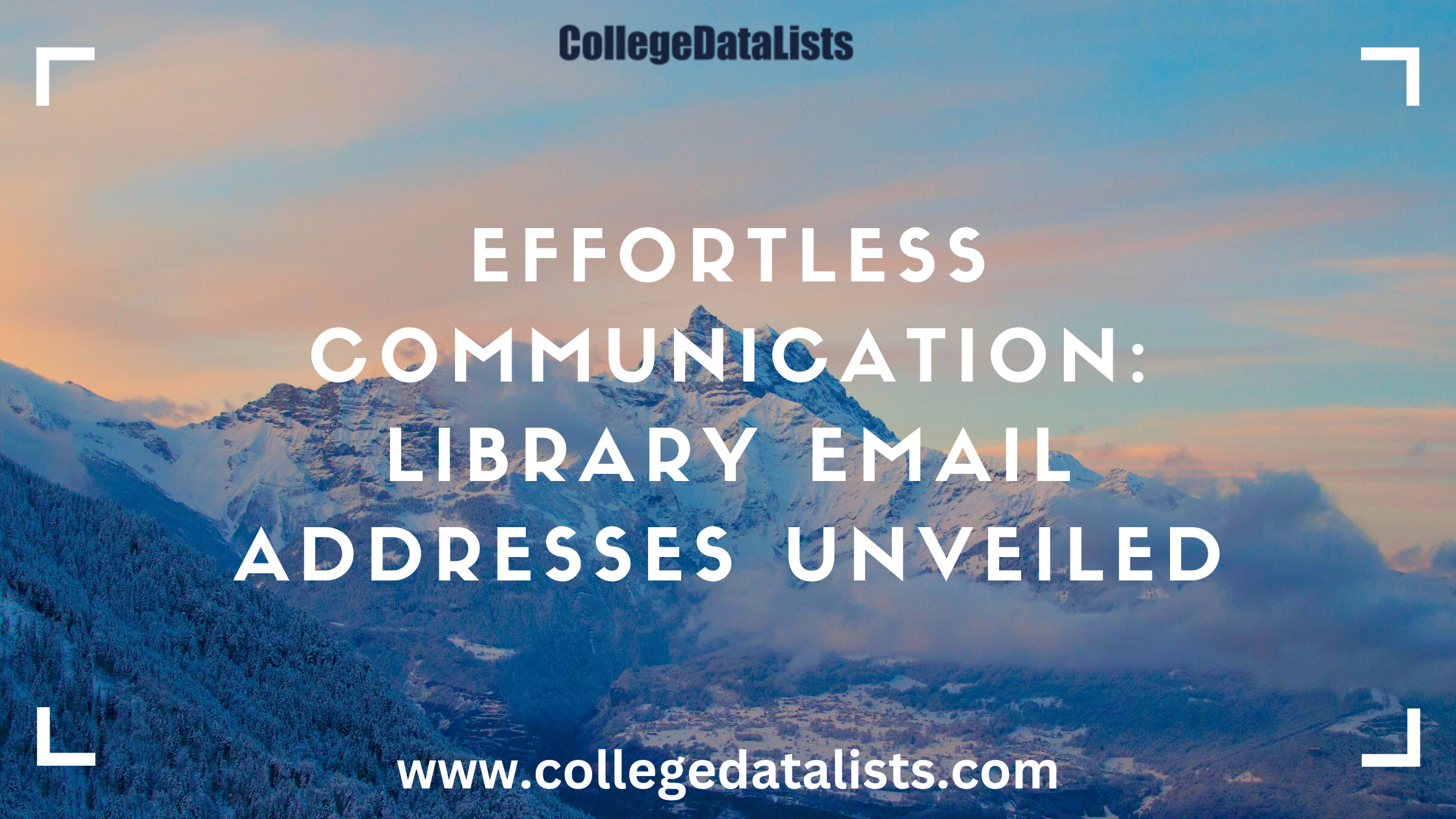 Library Email Addresses