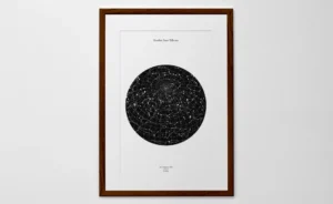 personalised star map