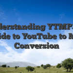 Understanding YTMP3: A Guide to YouTube to MP3 Conversion