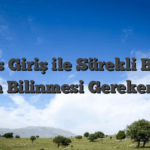 Bahis Giriş ile Sürekli Başarı İçin Bilinmesi Gerekenler