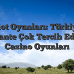 Egt Slot Oyunları: Türkiye’nin Durante Çok Tercih Edilen Casino Oyunları