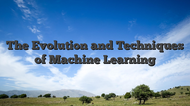 The Evolution and Techniques of Machine Learning