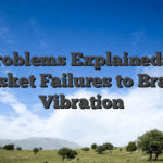 Car Problems Explained: From Gasket Failures to Brake Vibration