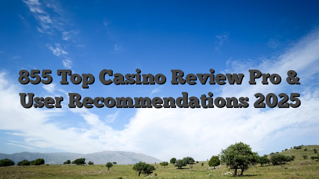 855 Top Casino Review Pro & User Recommendations 2025