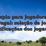Fairspin para jogadores de Portugal: seleção de jogos, classificações dos jogadores