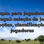 Fairspin para jogadores de Portugal: seleção de jogos, promoções, classificações dos jogadores