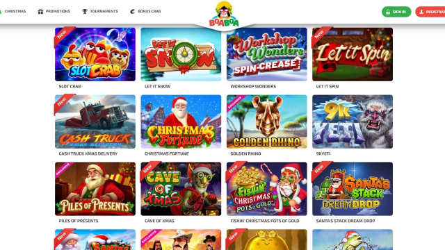 Opzioni di comunicazione al Boaboa Casino