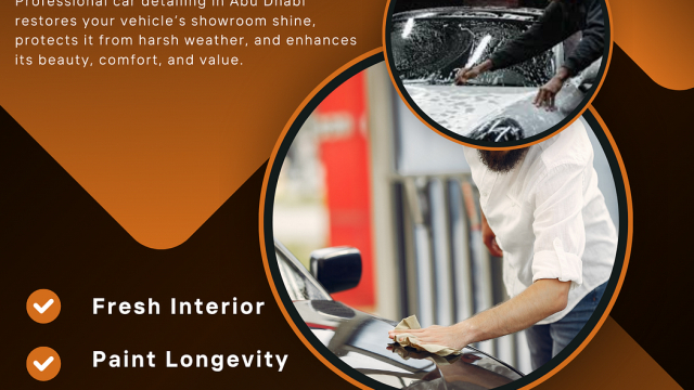 Top Benefits of Car Detailing in Abu Dhabi for a Showroom Shine