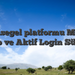 Bahsegel platformu Mobil App ve Aktif Login Süreci
