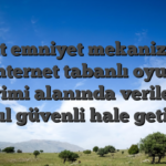 Bettilt emniyet mekanizması, internet tabanlı oyun deneyimi alanında verilerinizi nasıl güvenli hale getirir?