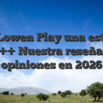 ¿Es Lowen Play una estafa? +++ Nuestra reseña y opiniones en 2026