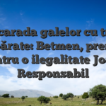 Mascarada galelor cu trofee cumpărate: Betmen, premiată pentru o ilegalitate Joacă Responsabil