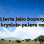 Objevte jeho bonusy a hryslots-palace cz