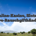 Online-Kasino, Slots & Live-Rauschgifthändler