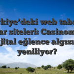 Türkiye’deki web tabanlı kumar siteleri: Casinomhub, dijital eğlence algısını yeniliyor?