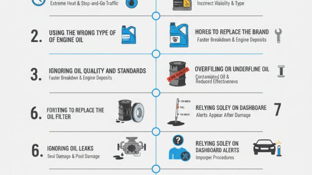 Common Mistakes Drivers Make with Car Oil Changes in Dubai