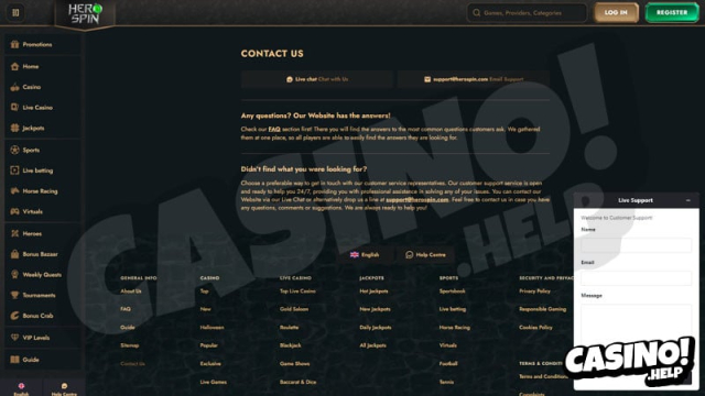 Σχόλιο για το HeroSpin Casino 500, διακόσια 100% δωρεάν Revolves BNC EN