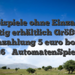 30 Freispiele ohne Einzahlung sofortig erhältlich Größte NO -Einzahlung 5 euro bonus 2026 ️ AutomatenSpieleX