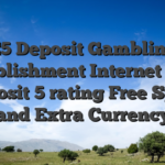 £5 Deposit Gambling establishment Internet sites Deposit 5 rating Free Spins and Extra Currency
