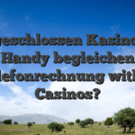 Angeschlossen Kasino via Handy begleichen Telefonrechnung within Casinos?