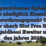 Angeschlossen Spielsaal Bonus abzüglich Einzahlung: Tagesordnungspunkt Gratis razor shark Slot Free Spins Echtgeldboni Zweiter monat des jahres 2026