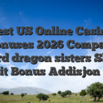 Best US Online Casino Bonuses 2026 Compare Rekord dragon sisters Slot No Deposit Bonus Addisjon Offers