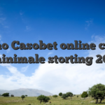 Casino Casobet online casino 5 minimale storting 2025