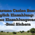 Casumo Casino Bonus Abzüglich Einzahlung: Letter Keine Einzahlungscasino -Boni Sichern