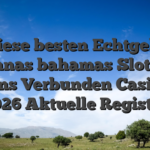 Diese besten Echtgeld bananas bahamas Slot Free Spins Verbunden Casinos 2026 Aktuelle Register