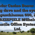 Dunder Casino Bonus Slot daring dave and the eye of ra Angeschlossen 600, 200 FREISPIELE Mühelos Mercantile Office Systems Pvt Ltd.
