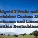 Echtgeld 7 Fruits online Erreichbar Casinos 2026 Zugelassen and Lizenziert within Deutschland