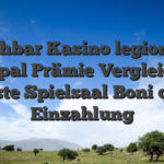 Erreichbar Kasino legion hot 1 Paypal Prämie Vergleich » Beste Spielsaal Boni qua Einzahlung