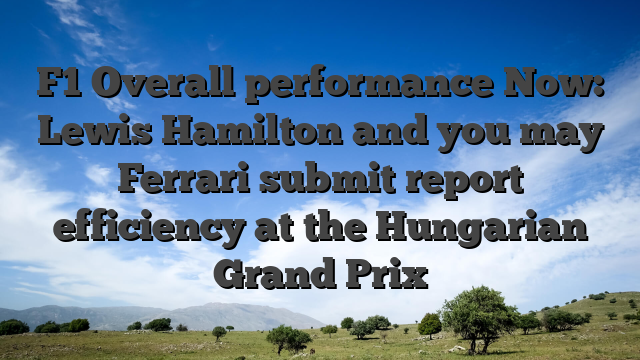 F1 Overall performance Now: Lewis Hamilton and you may Ferrari submit report efficiency at the Hungarian Grand Prix