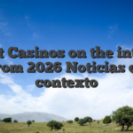 Finest Casinos on the internet From 2026 Noticias en contexto