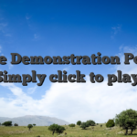 Free Demonstration Ports Simply click to play!