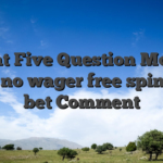 Great Five Question Mobile Slot no wager free spins mr bet Comment
