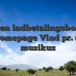 Ingen indbetalingsbonus Homepage Vind pr. at musikus
