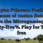 Mayan Princess Position because of casino Betspin casino the Microgaming RTP 96 forty-five% Play for Totally free