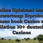 Online Spielsaal beste Auswertung: Erprobung ramses book Casino and Kollation 30+ deutscher Casinos