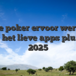 Online poker ervoor werkelijk geld: het lieve apps plu sites 2025