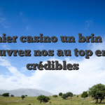 Premier casino un brin 2025 Découvrez nos au top emploi crédibles