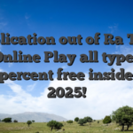 Publication out of Ra Trial Online Play all types 100percent free inside the 2025!