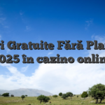 Rotiri Gratuite Fără Plată pe 2025 în cazino online