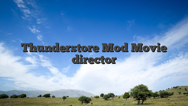 Thunderstore Mod Movie director
