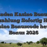 Verbunden Kasino Bonus bloß Einzahlung Sofortig Hugo casino Bonuscode heute Bonus 2026